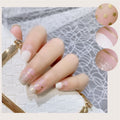 Duyuer 3D Nail Art Patch Nail Polish Sticker Finished Foot Nail Sticker