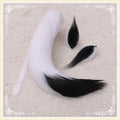 Double Long-Haired Beast Ears, Hairpin And Tail