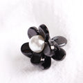 Korean Version Of Rhinestone Black Elegant Hair Scratch