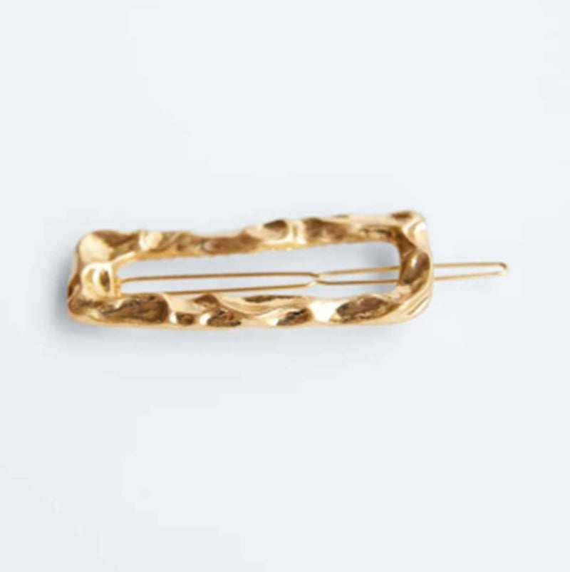 Retro Diamond Hairpin Set One Word Clip Side Clip Metal