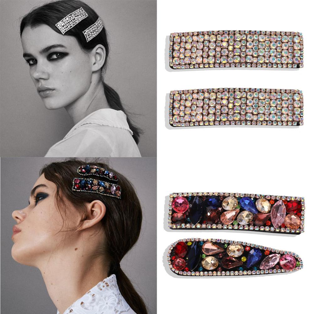 New Cross-Border Ins Hairpin Set Heavy Metal Gold Chain Hair Accessory