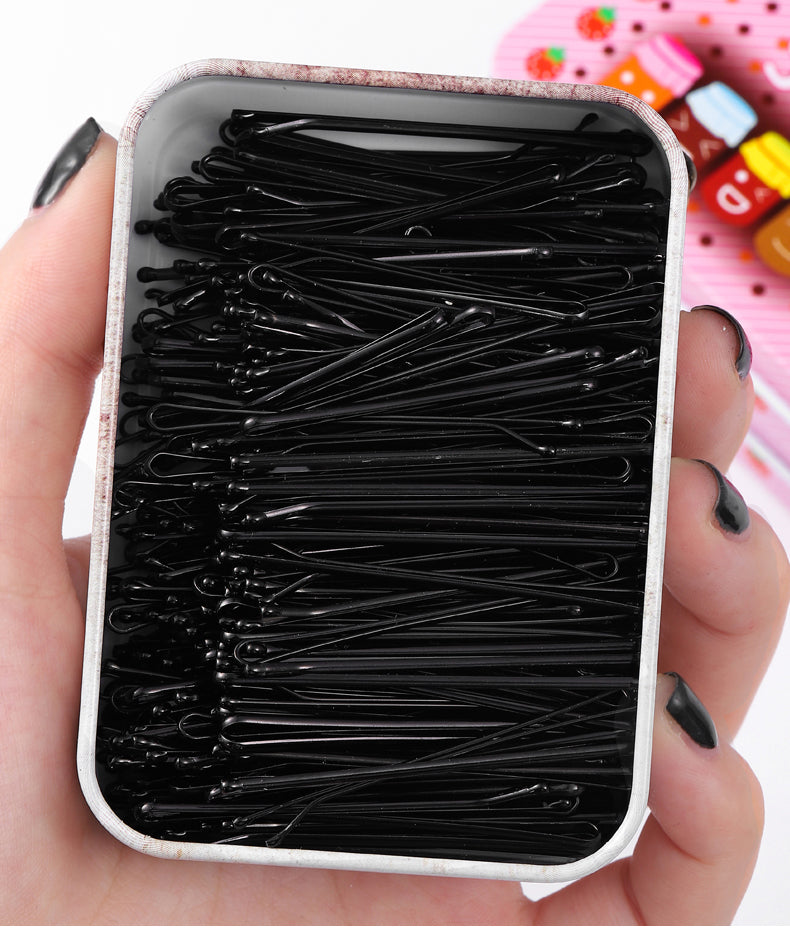 Black Hairpin Word Clip Simple Clip