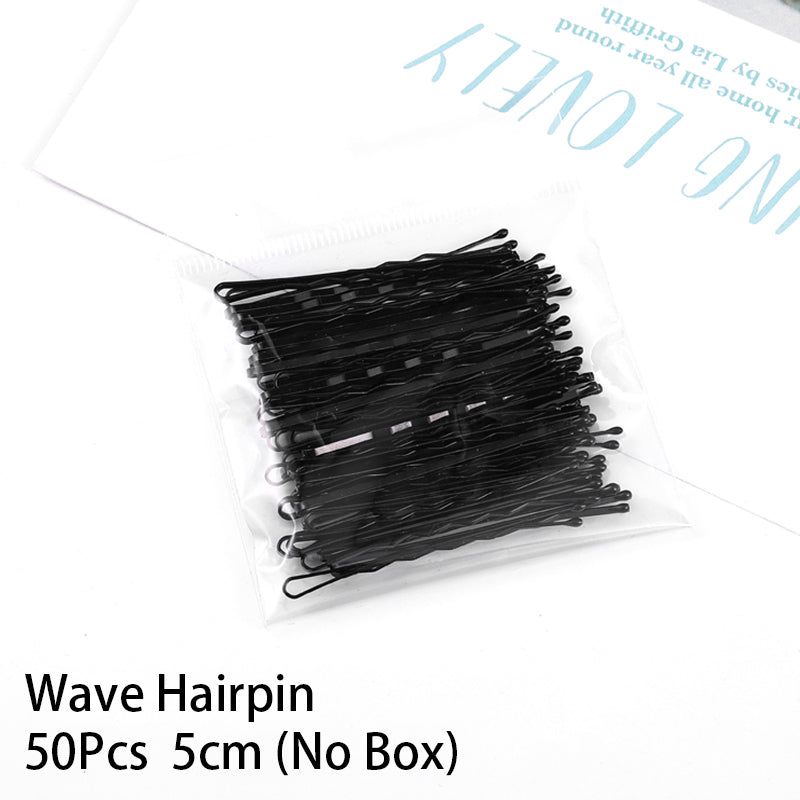 Black Hairpin Word Clip Simple Clip
