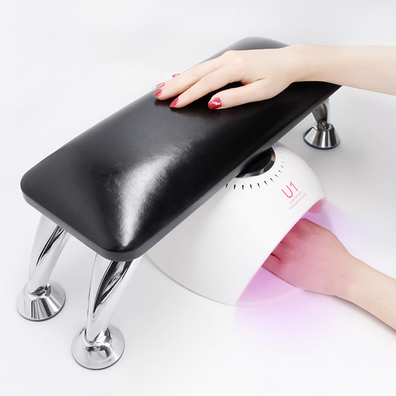 European Style Hand White Step Stool Easy To Clean And Comfortable Nail Shop Tool Set
