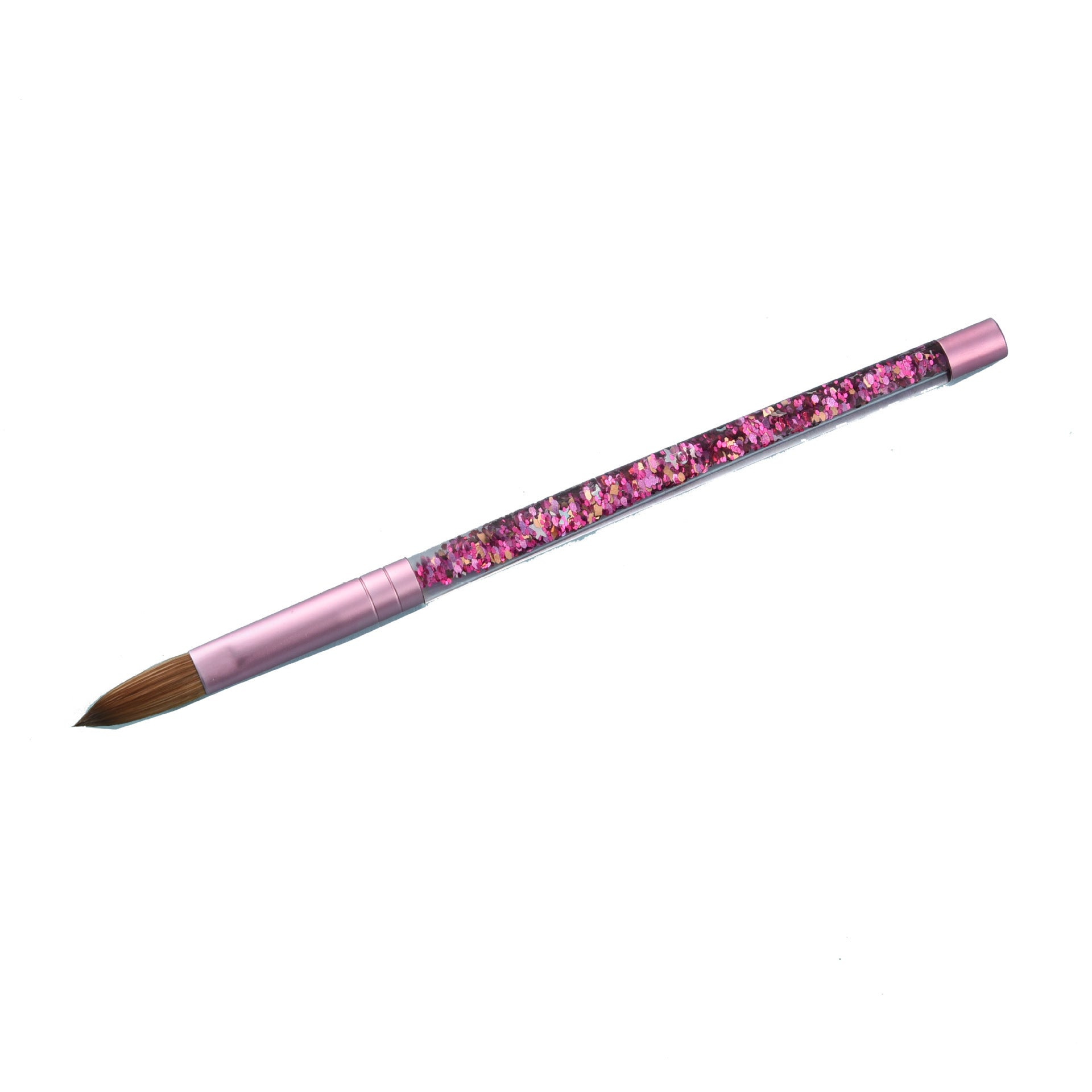 Oil-filled Pink Mink Hair Nail Pen Nail Art Pen