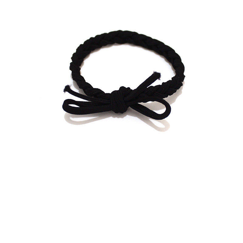Korean Ins Braid Knotted Simple Hair Rope