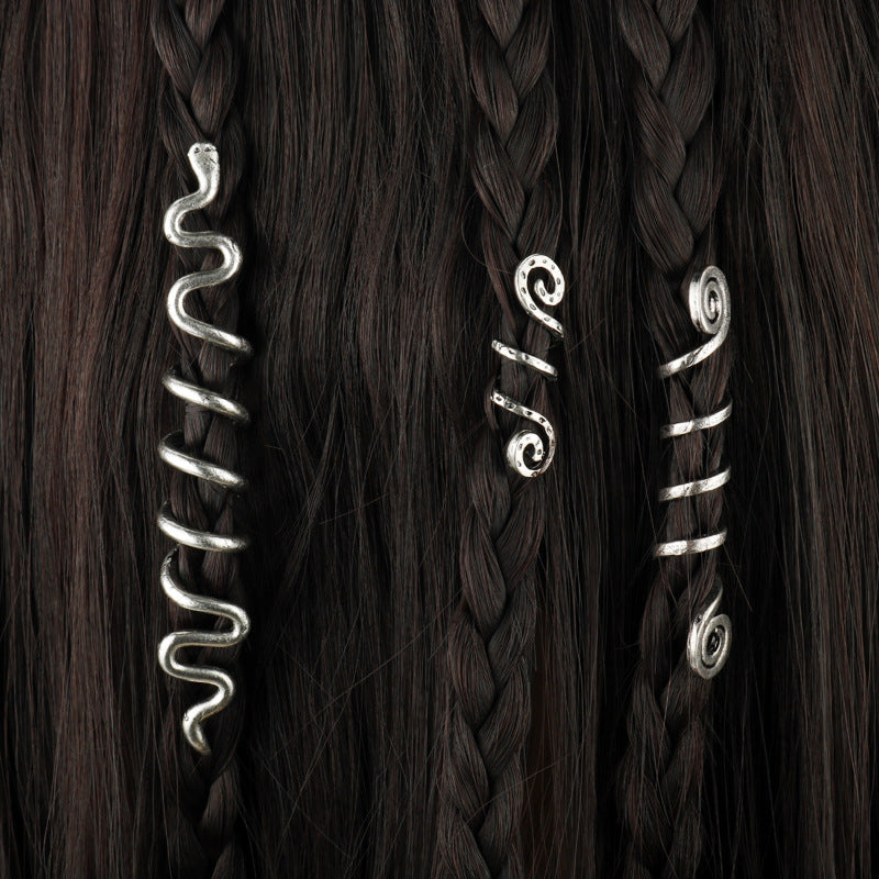 National Wind Rotating Spiral Hairpin Hairpin Irish Hair Accessories