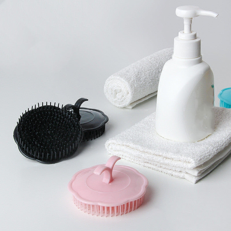Colored Head Massage Brush Round Lace Shampoo Comb