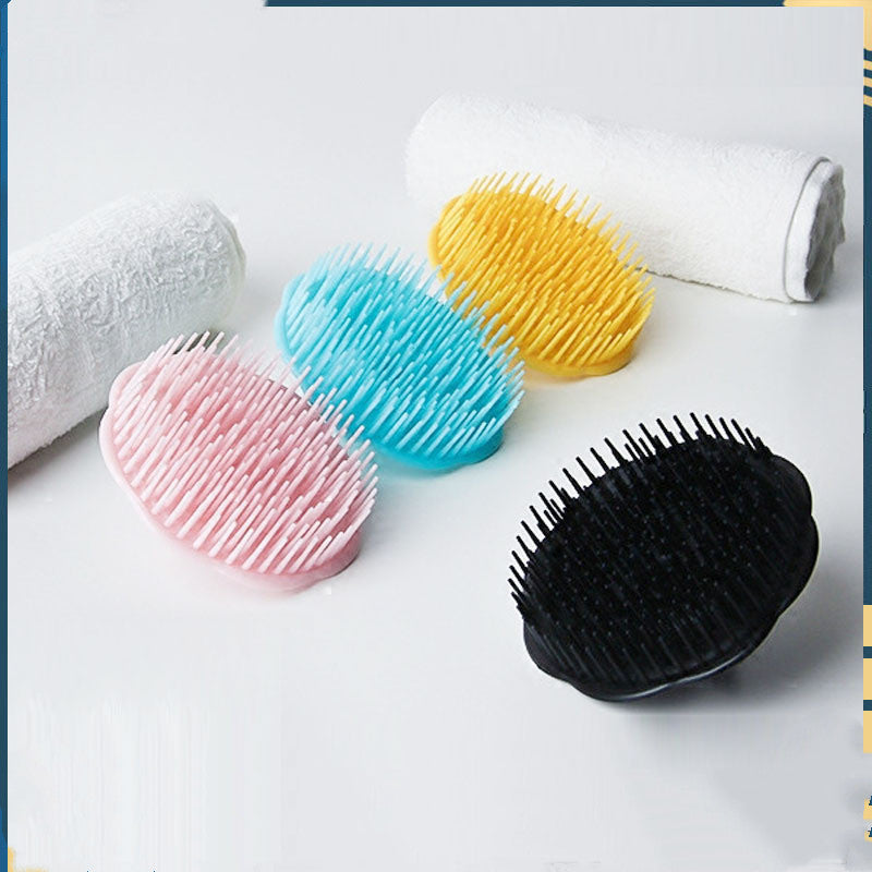Colored Head Massage Brush Round Lace Shampoo Comb