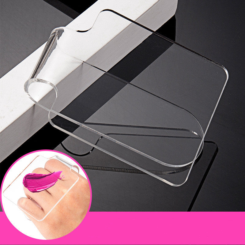 Acrylic Handheld Palette Nail Makeup Palette