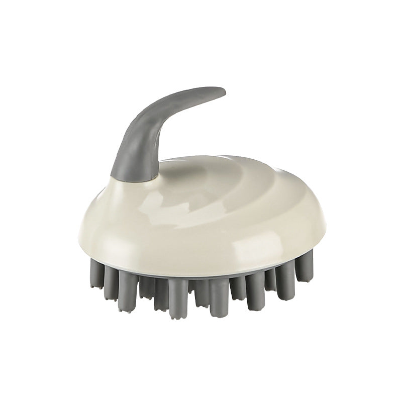 Children's Shampoo And Bath Brush To Remove Dandruff Silicone Baby Sponge