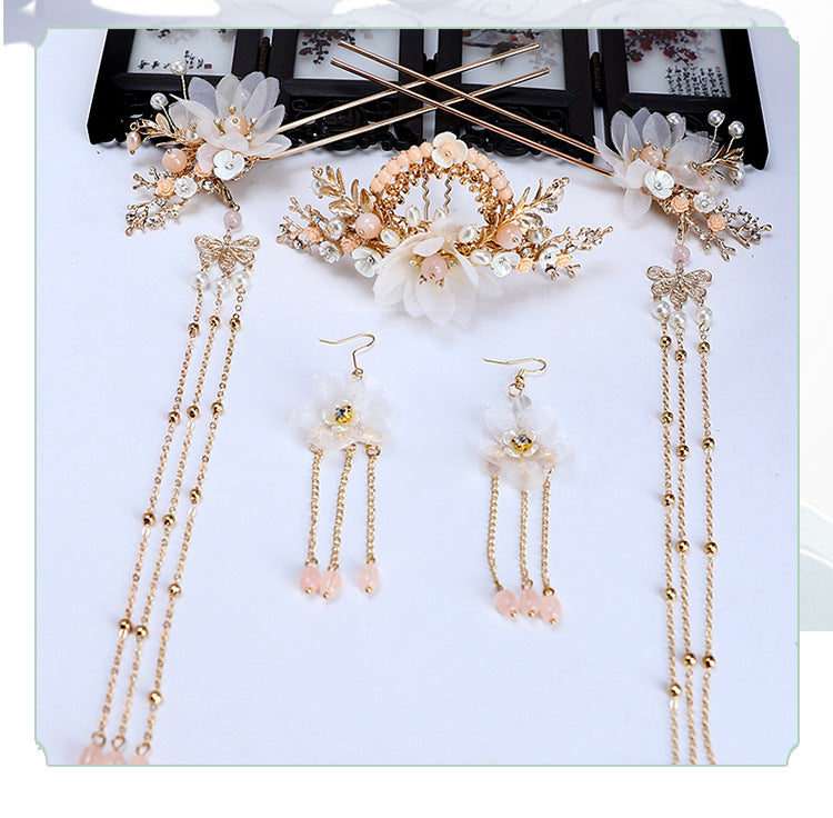 Hanfu Antique Headgear Hairpin Full Set