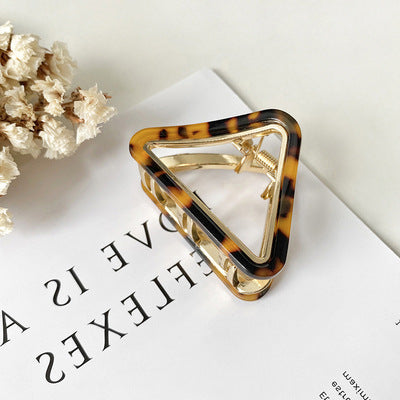 Triangle Metal Medium Back Head Hairpin