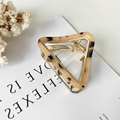 Triangle Metal Medium Back Head Hairpin