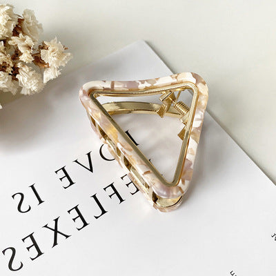 Triangle Metal Medium Back Head Hairpin