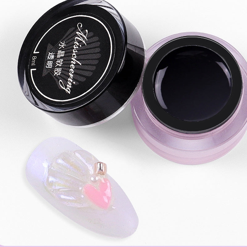 Misscheering Nail Art Silicone Printing Plastic Template