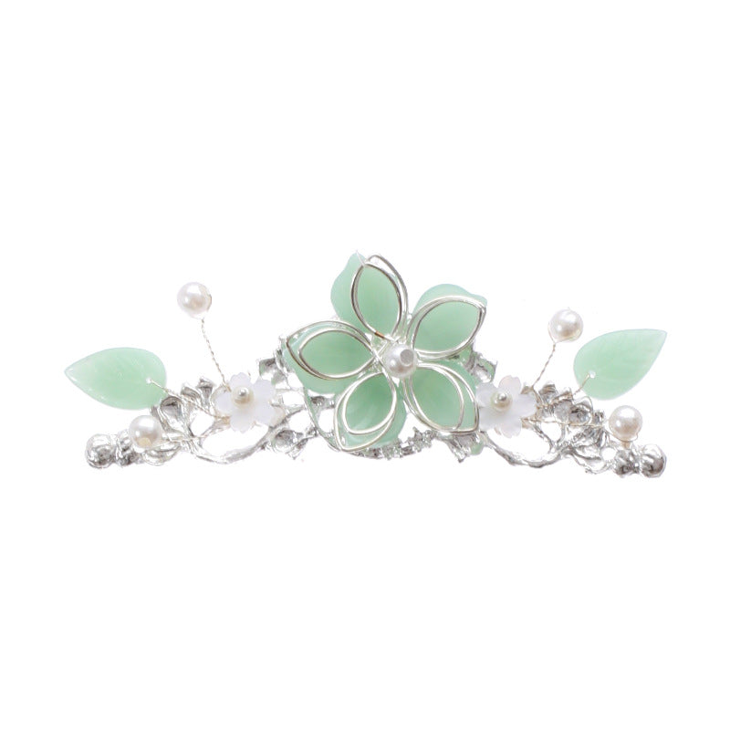 New Hanfu Hair Crown Antique Hairpin Headdress Set
