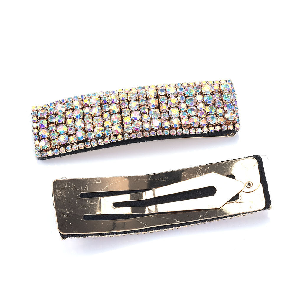 Full Rhinestone Women's Super Flashing Hairpin Set