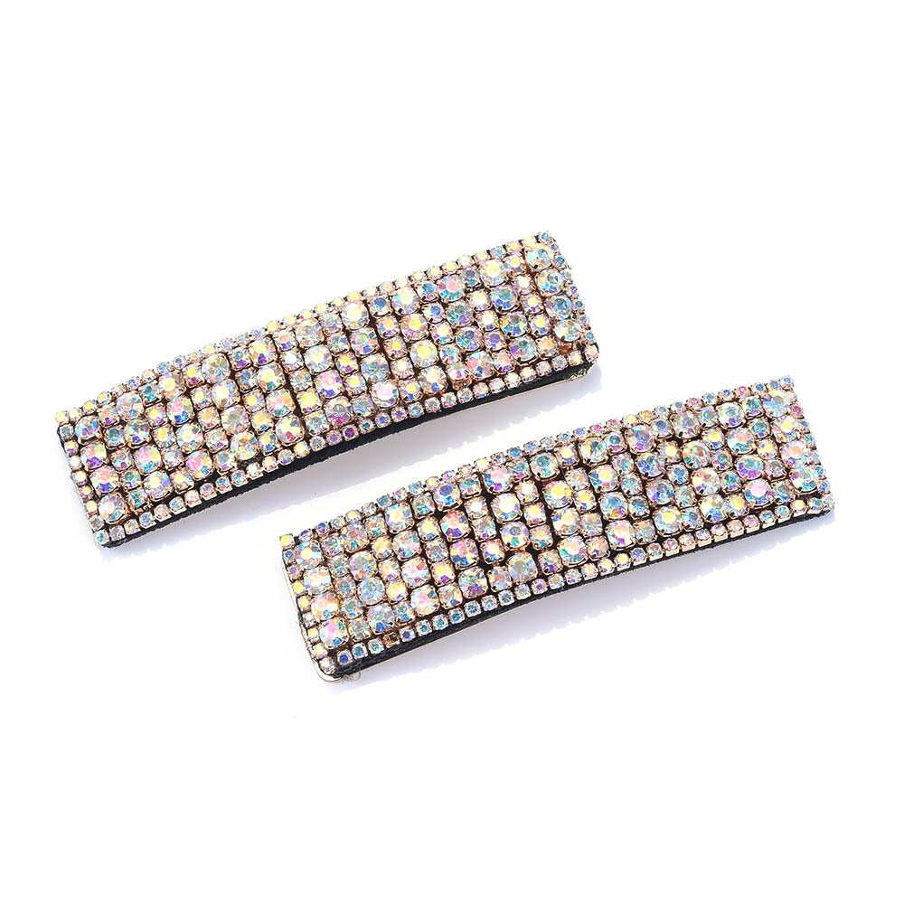 Full Rhinestone Women's Super Flashing Hairpin Set