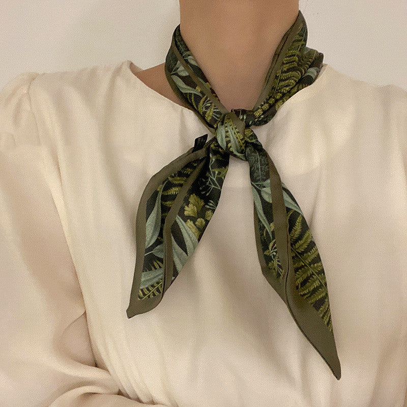 All-Match Korean Small Scarf and Long Headwear Tie Headband