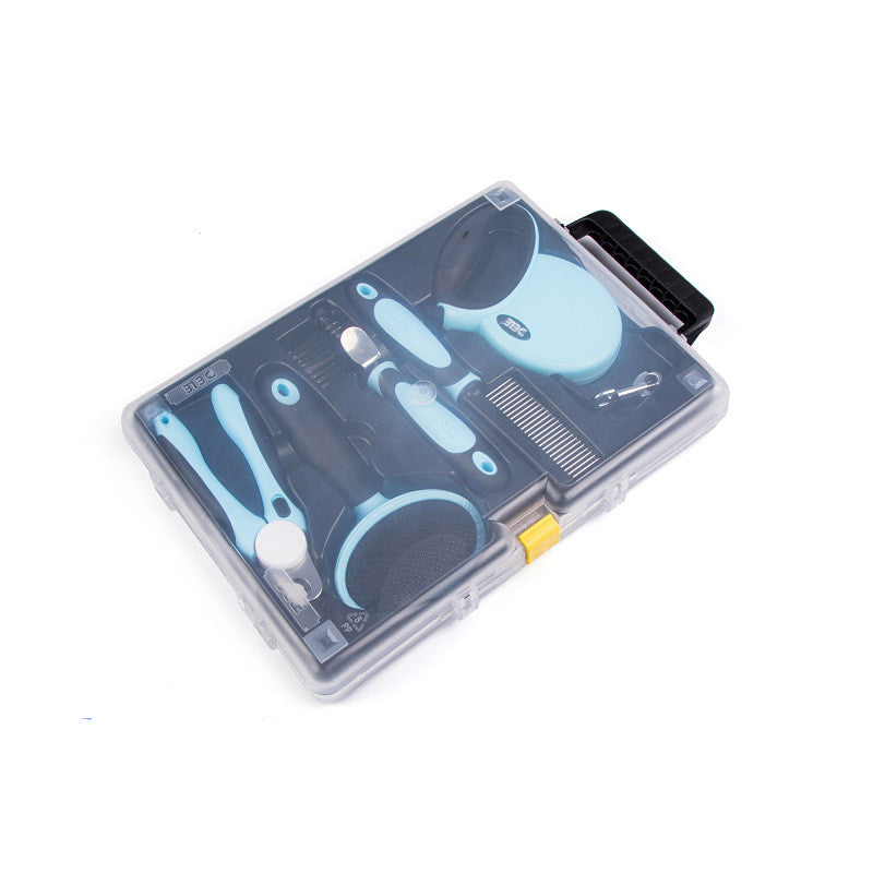 Pet Comb, Nail Scissors, Telescopic Traction Rope, Hair Removal And Hair Removal Brush Set