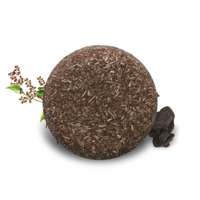 Yils Nourishing Hair Root Shampoo Essential Oil Shampoo Soap Black Smoothing Plant Shampoo Soap