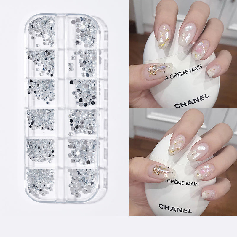Chenel Pearl Butterfly Nail Patch Nail Art Jewelry Set