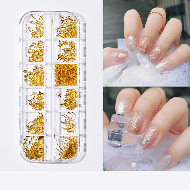 Chenel Pearl Butterfly Nail Patch Nail Art Jewelry Set