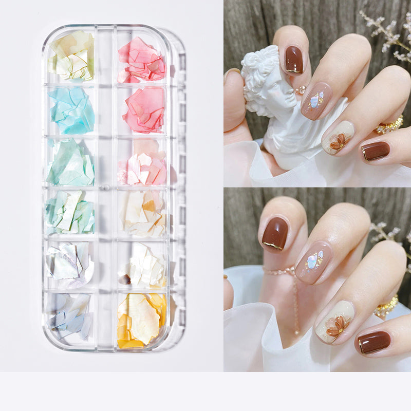 Chenel Pearl Butterfly Nail Patch Nail Art Jewelry Set