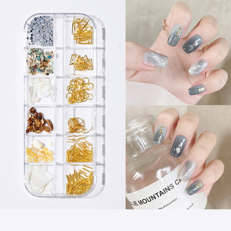 Chenel Pearl Butterfly Nail Patch Nail Art Jewelry Set
