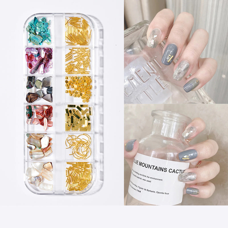 Chenel Pearl Butterfly Nail Patch Nail Art Jewelry Set