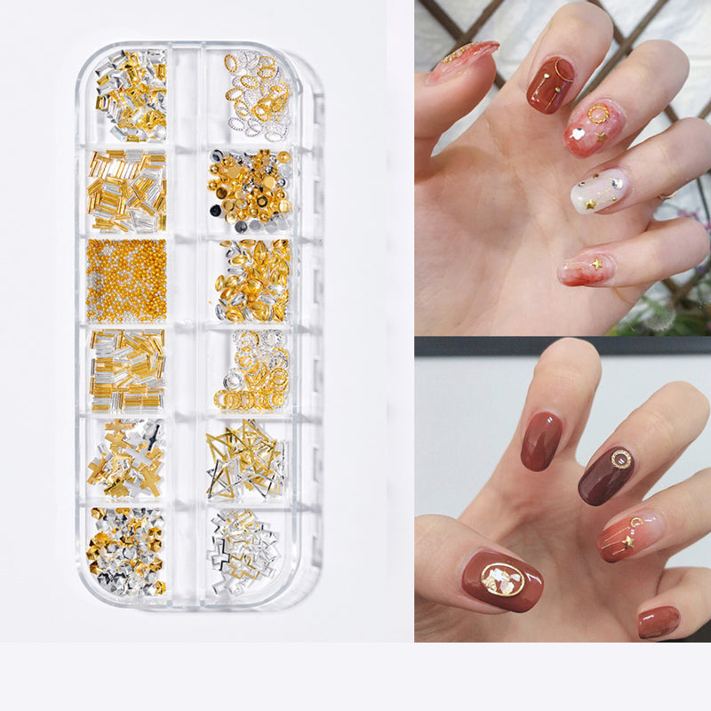 Chenel Pearl Butterfly Nail Patch Nail Art Jewelry Set
