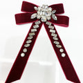 Big Bow Hairpin Hair Rope Net Red Spring Clip