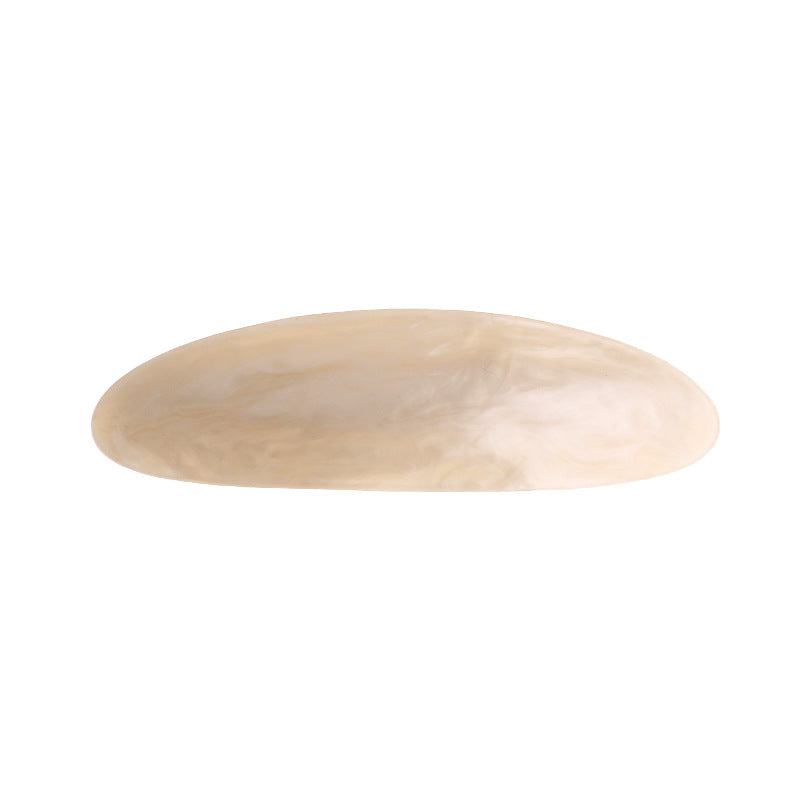 Oval Arch Spring Clip Eight-Color Classic Ponytail Hairpin