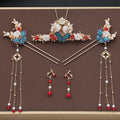 Antique Hanfu Tassel Hairpin Set Accessories