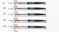 Multi-Specification Mink Hair Manicure Brush Flat Head Nail Polish Glue Painted Phototherapy Pen