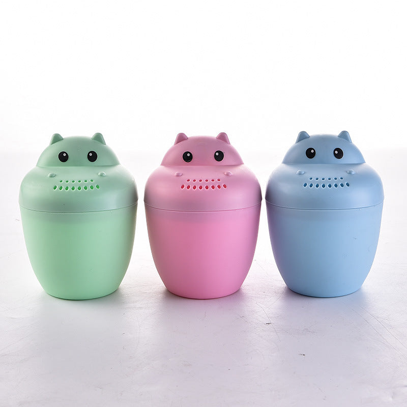 Children's Wwater Scoop Plastic Thickened Baby Cartoon Shampoo Cup