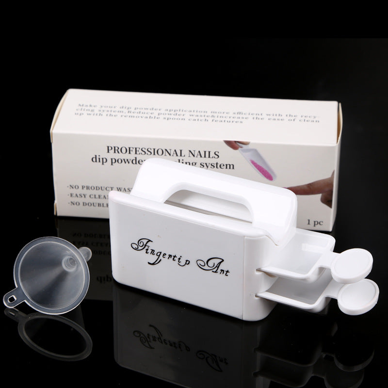Fingertip Ant Portable Nail Powder Recovery Box