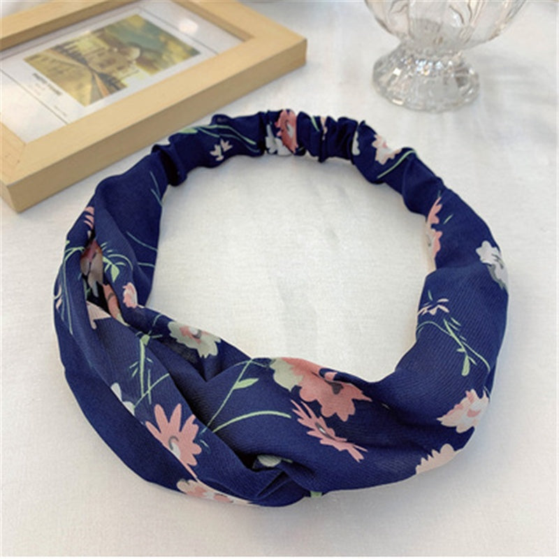 Japanese and Korean Net Red Simple and Versatile Face Wash Headband