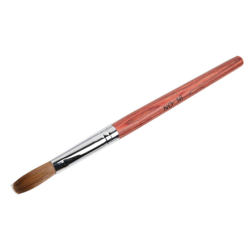 Nail Art Mink Hair Crystal Pen Thick Hair Extension Nail Brush