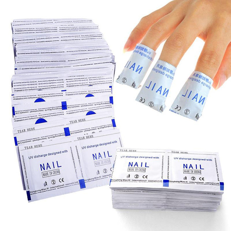 Tear Here Environmentally Friendly Removal Of Phototherapy Nail Polish Glue