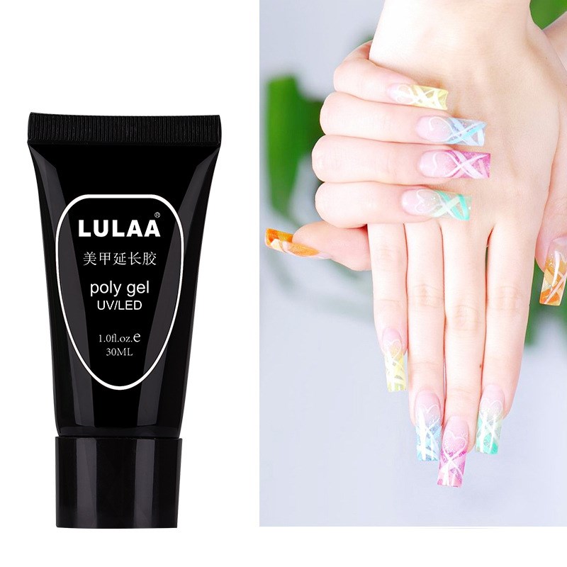 Lulaa False Nail Reinforcement Model Adhesive