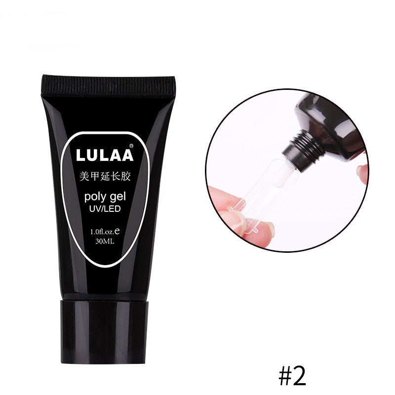 Lulaa False Nail Reinforcement Model Adhesive