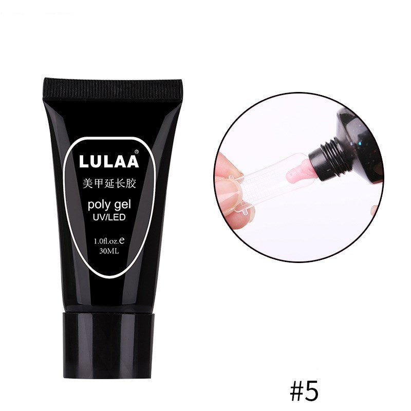 Lulaa False Nail Reinforcement Model Adhesive
