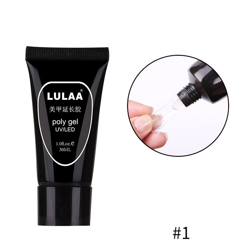 Lulaa False Nail Reinforcement Model Adhesive