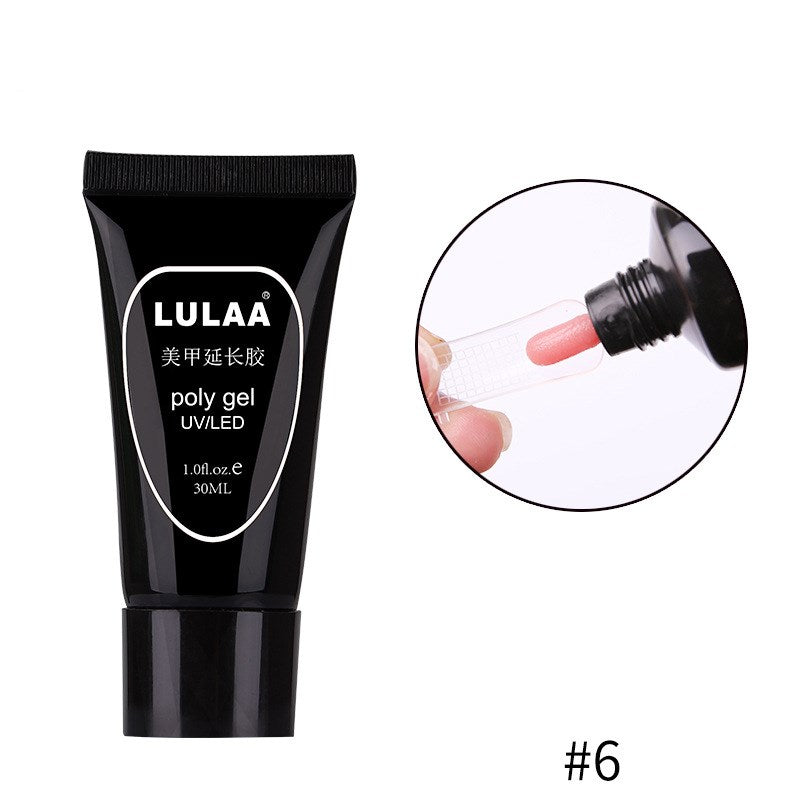 Lulaa False Nail Reinforcement Model Adhesive