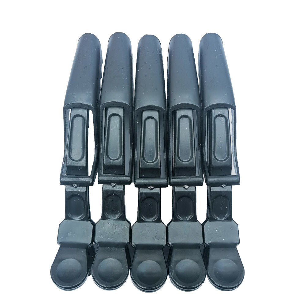5-Color Oversized  Hairpin Duckbill Plastic Grabbing Clip