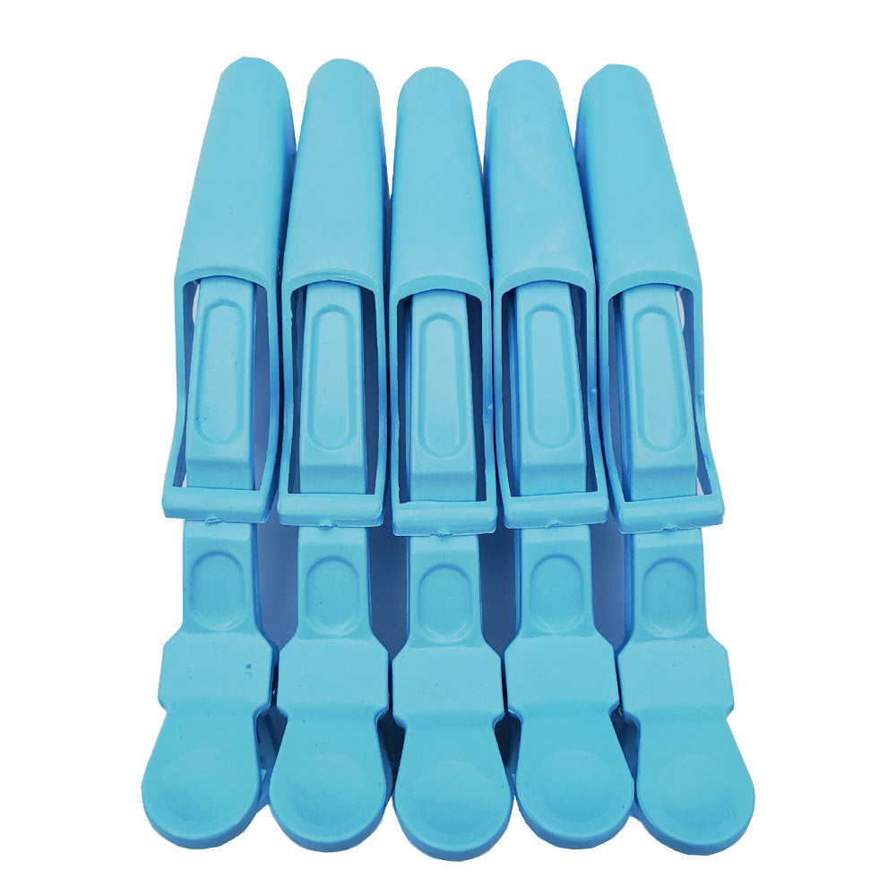 5-Color Oversized  Hairpin Duckbill Plastic Grabbing Clip