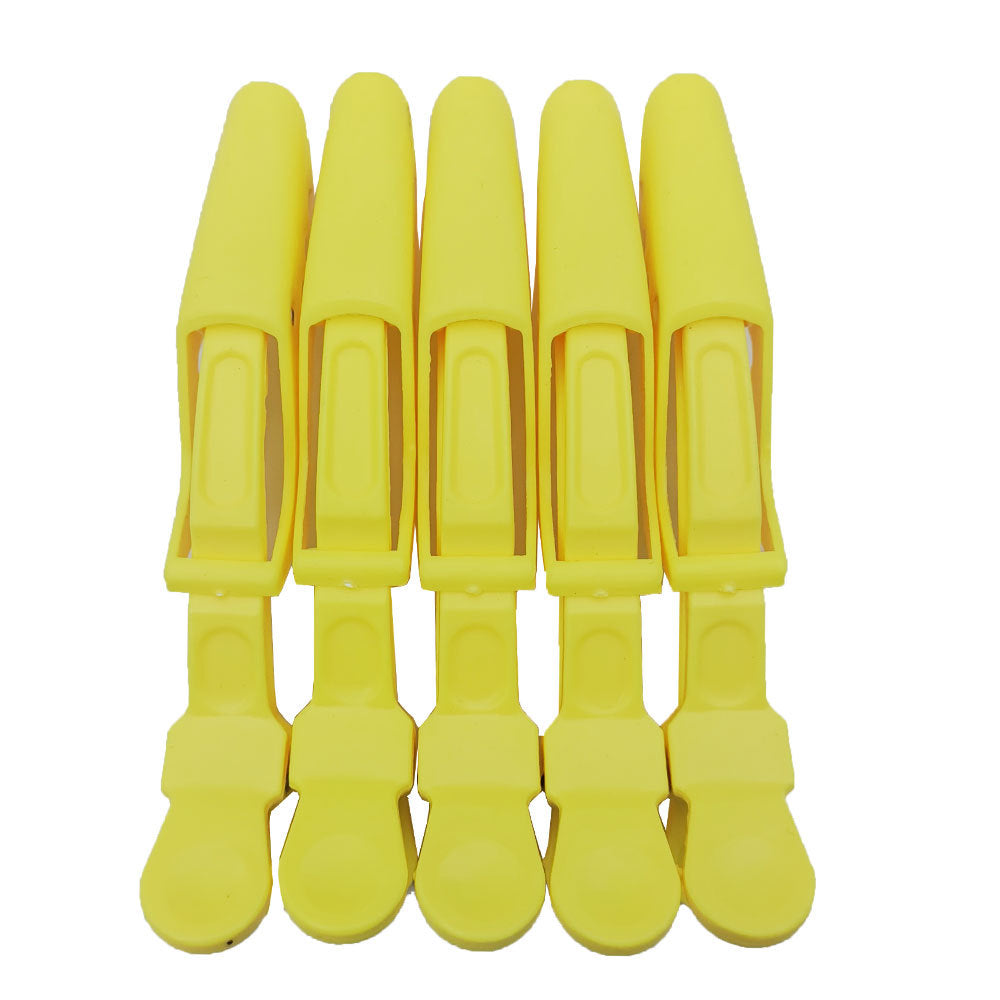 5-Color Oversized  Hairpin Duckbill Plastic Grabbing Clip