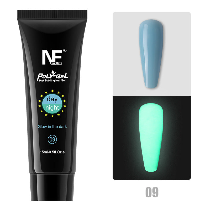 Neptune Painless Paper Holder Crystal Phototherapy Gel Nail Extension Gel Set